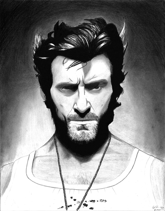 Wolverine - Blue Crayon