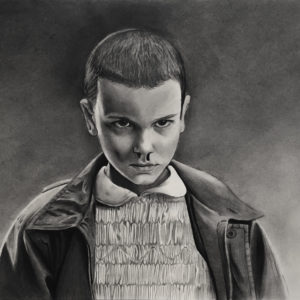 Eleven — Stranger Things - Blue Crayon